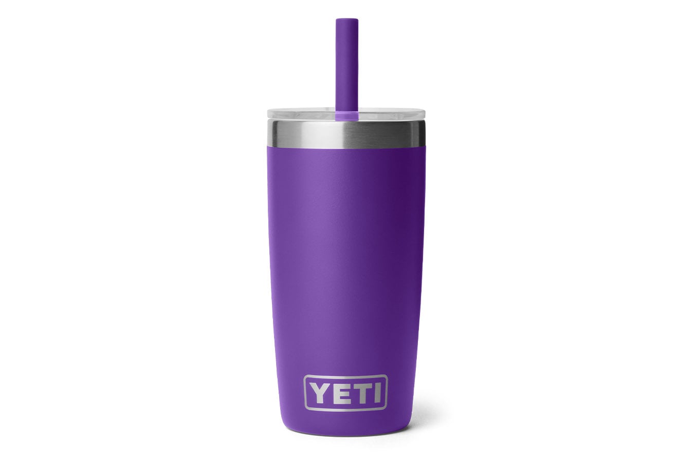 YETI COOLERS Rambler Jr. 10 OZ Tumbler with Straw Pace Purple