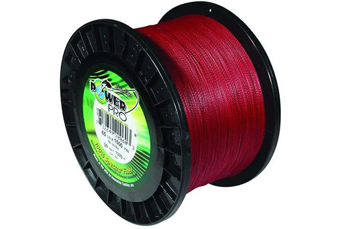 POWER PRO 80Lb 300Yd Braided Spectra Fishing Line, Vermillion Red