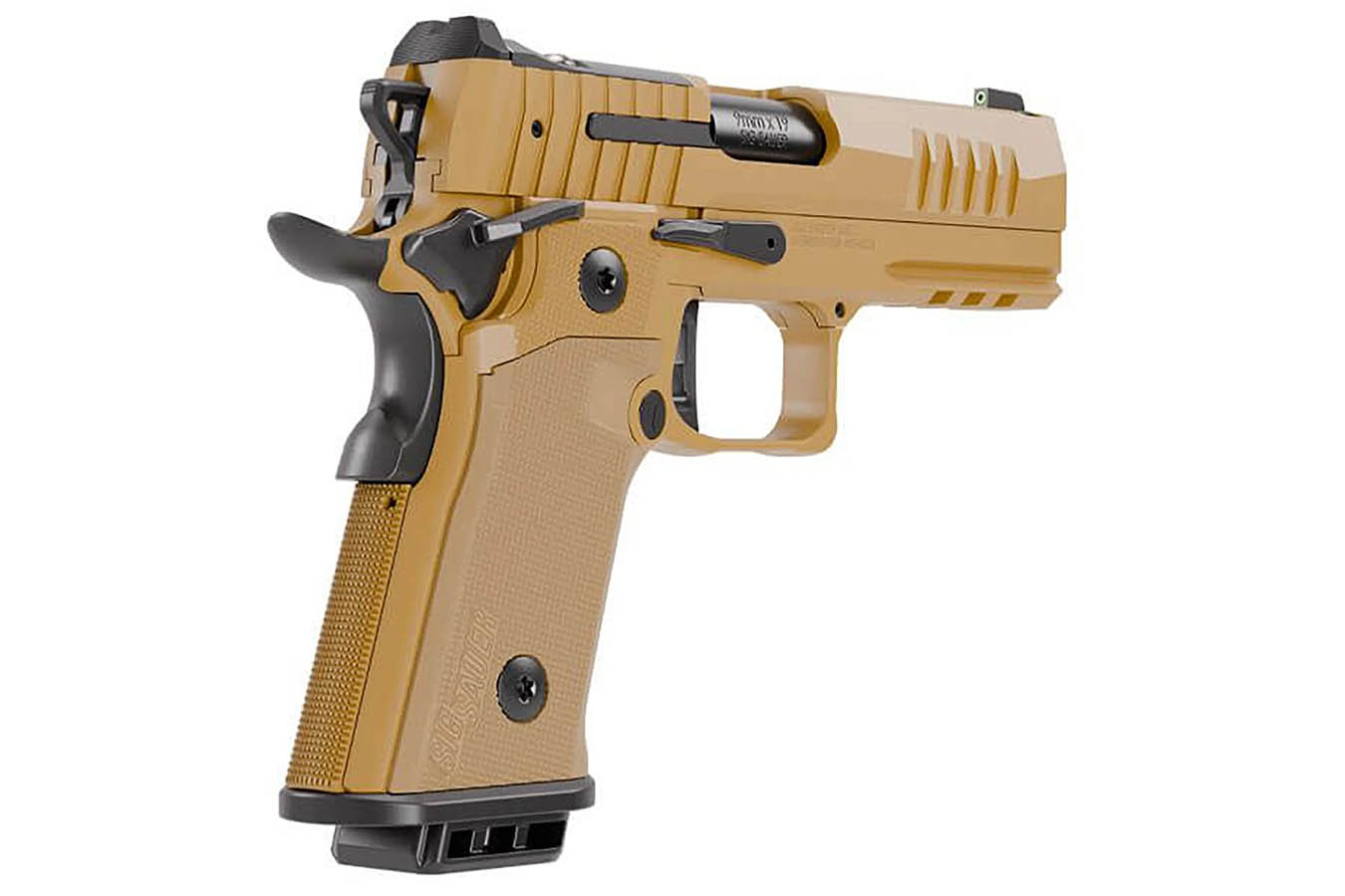 SIG SAUER P211-GT4 9mm Optic Ready Double Stack 1911 Pistol with Coyote Finish
