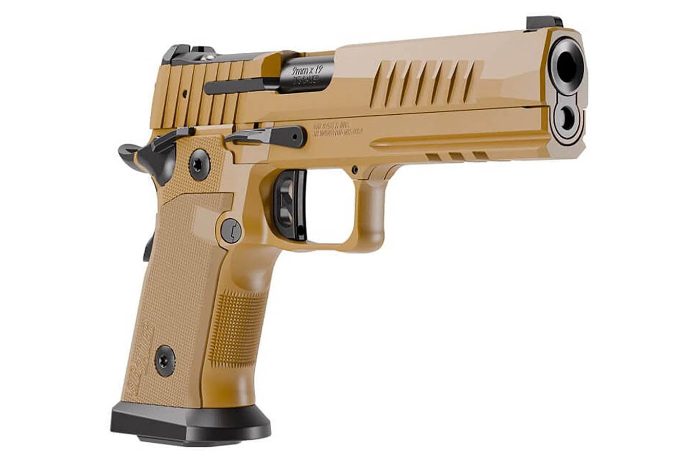 SIG SAUER P211-GT5 Coyote 9mm Optic Ready Double Stack 1911 Pistol with Coyote Cerakote Finish