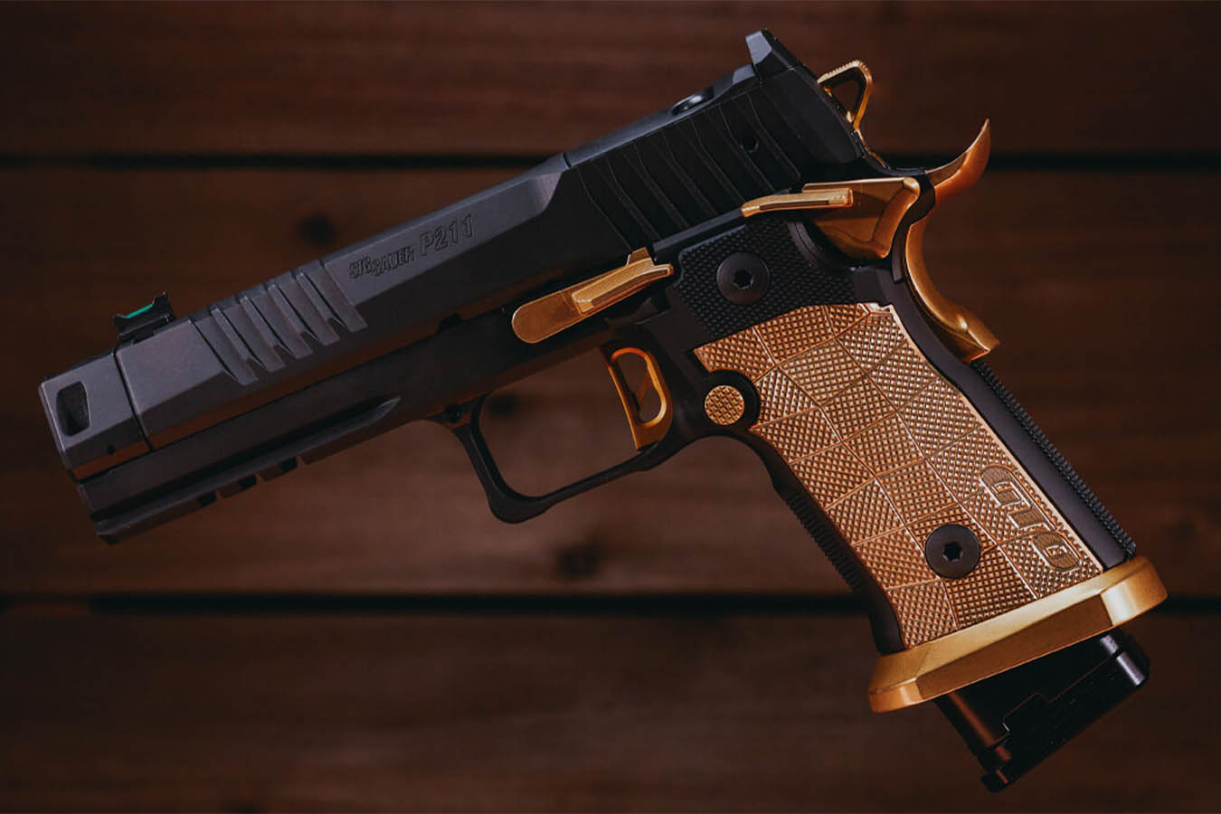 SIG SAUER P211-GTO Spectre Comp 9mm Optic Ready Double Stack 1911 Pistol