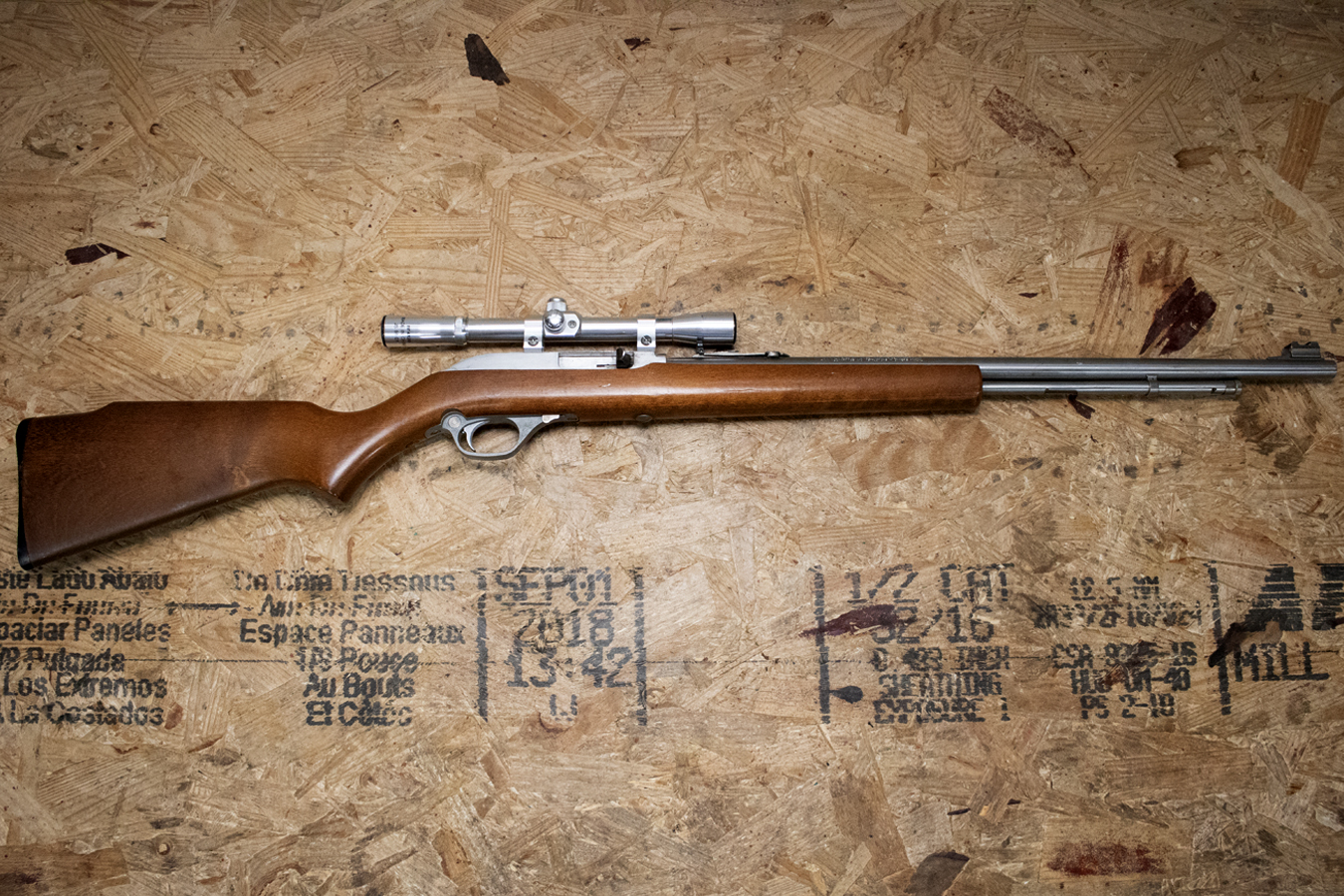 MARLIN 60SB 22 LR Police Trade-in Rifle with Scope