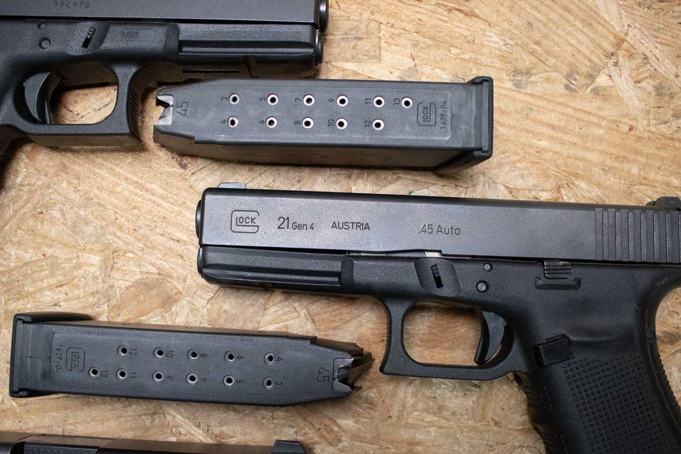 GLOCK 21 Gen4 45 ACP Police Trade-ins (Very Good Condition)