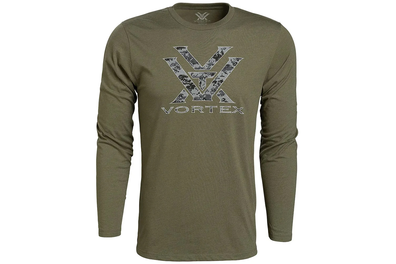 Vortex Mens Camo Logo Short Sleeve T-Shirt