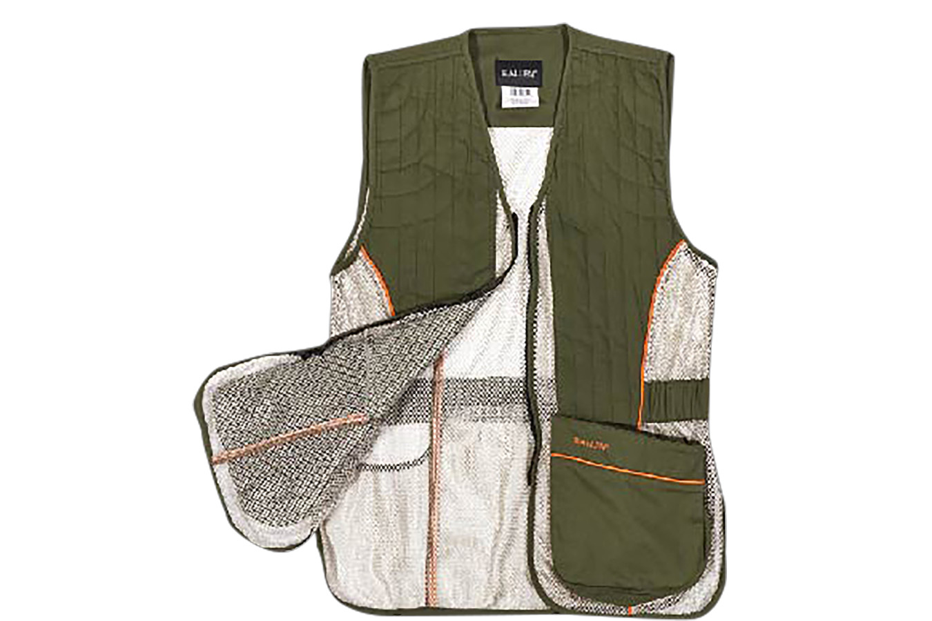 ALLEN COMPANY Ace Shooting Vest Medium/Large Olive/Tan