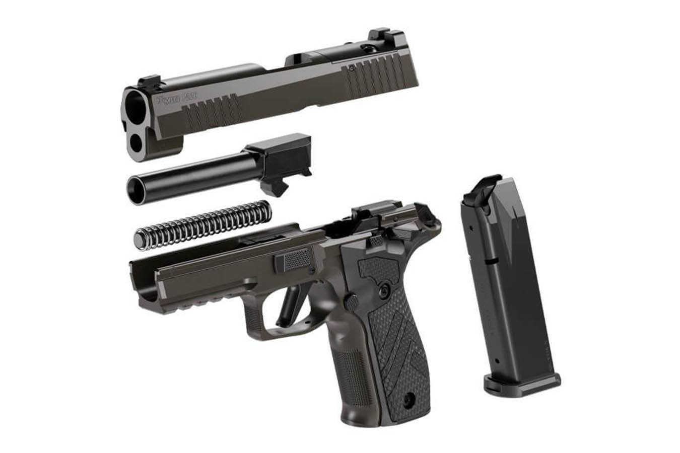 SIG SAUER P226-X Legion 9mm Optic Ready DA/SA Pistol with ROMEOX Pro SIG Lock Red Dot