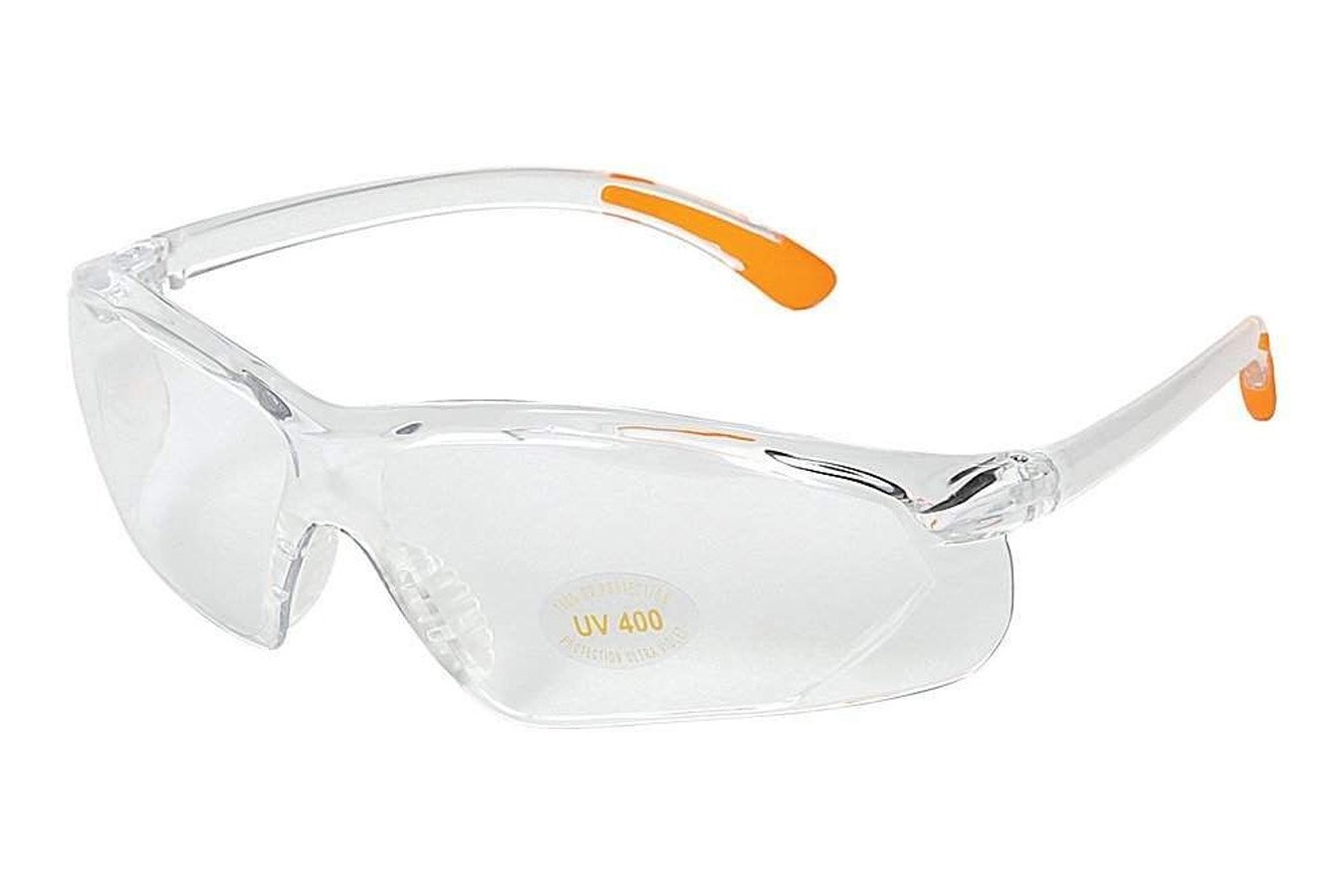 ALLEN COMPANY Shooting Glasses (Clear Lens/Orange Tips)