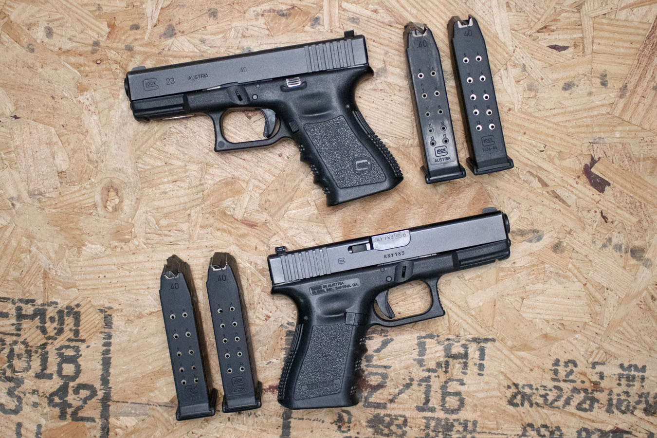 Glock 23 40 S&W Police Trade-In Pistol with Extra Magazine | Sportsman ...