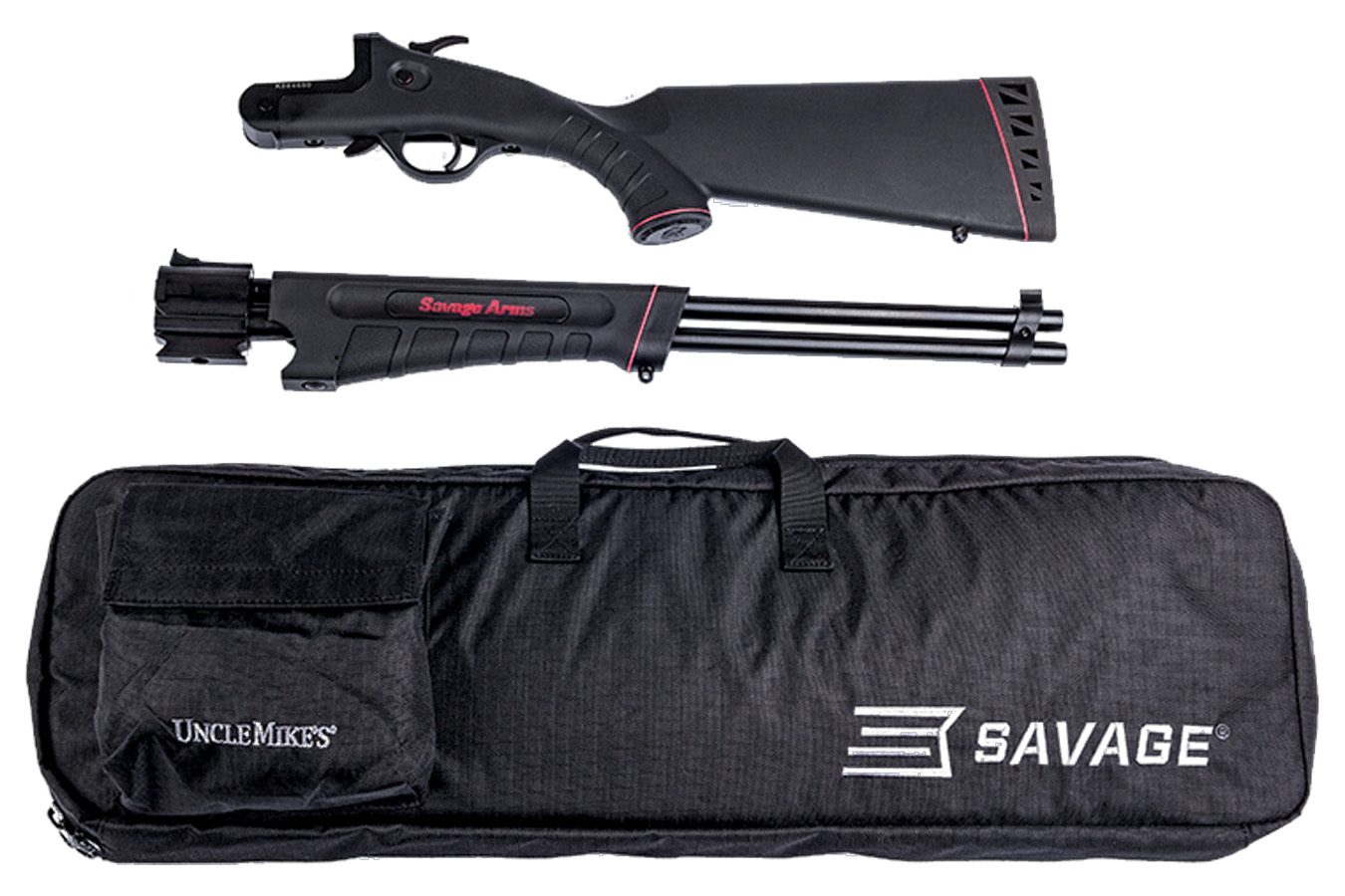 SAVAGE 42 Takedown 22 WMR/410 Bore Rimfire Shotgun with OD Green Stock