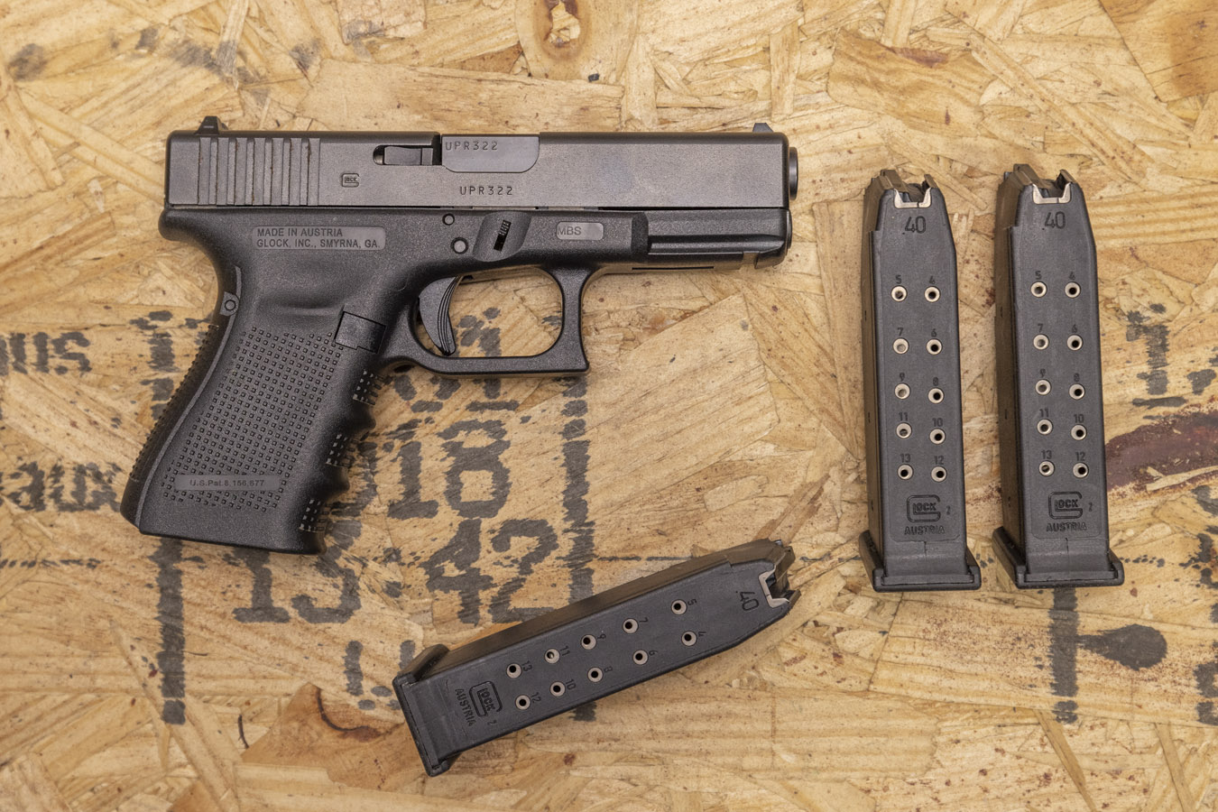 Glock 23 Gen4 40 S&W Police Trade-In Pistol | Sportsman's Outdoor ...