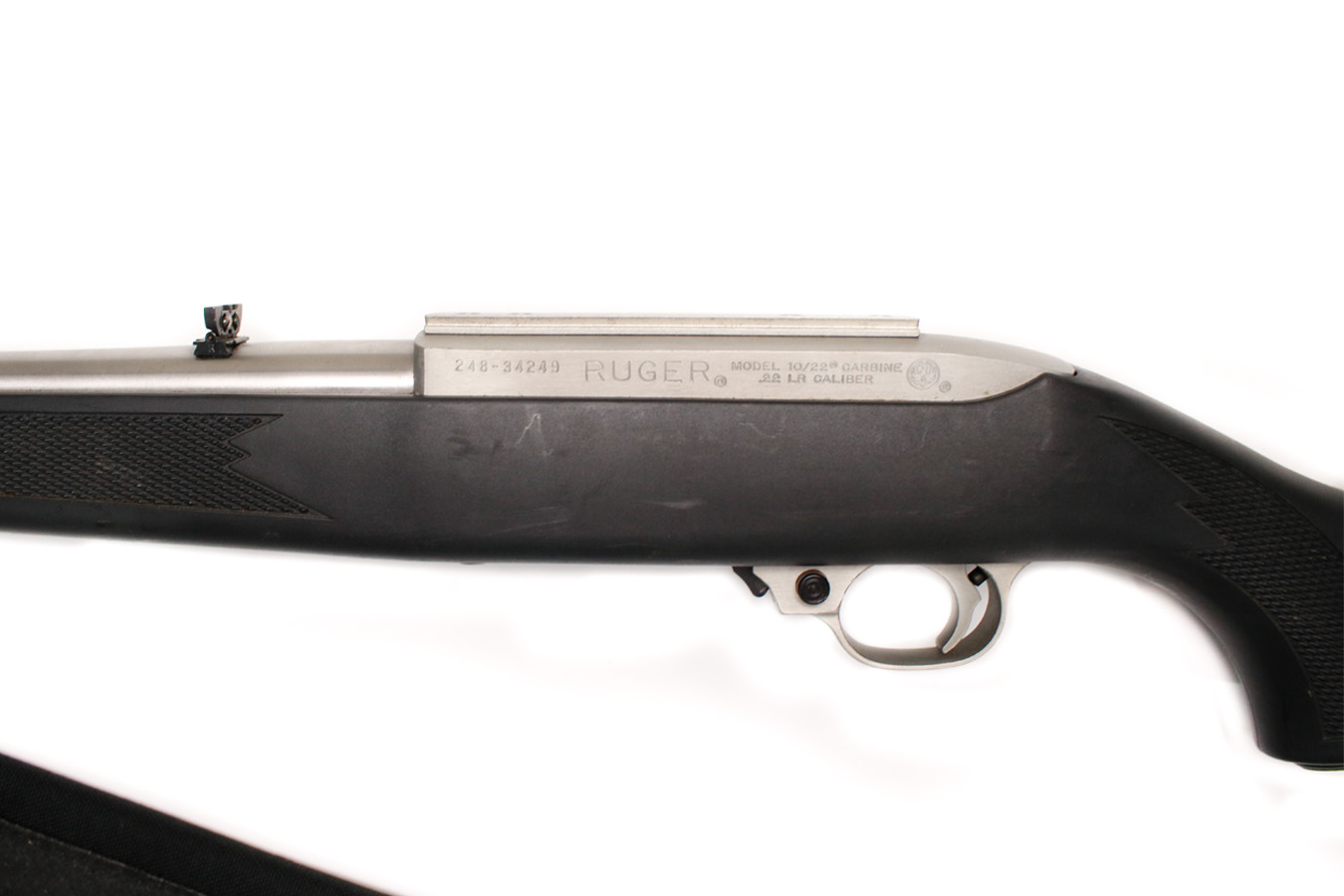 RUGER 10/22 22LR Police Trade-in Rifle with Stainless Barrel (Manufactured 1998)