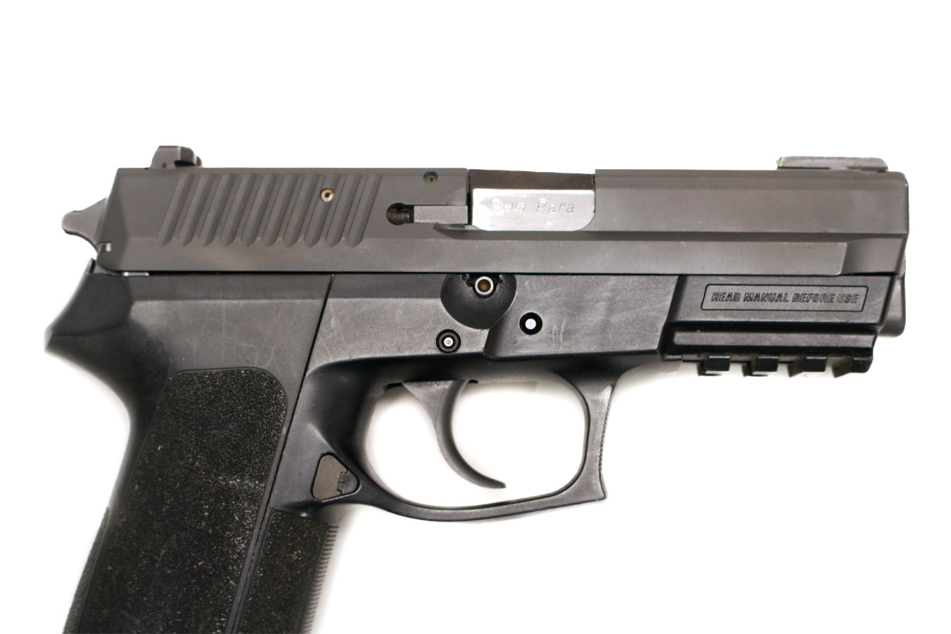 SIG SAUER SP2022 9mm Police Trade-In Pistol with Five Magazines