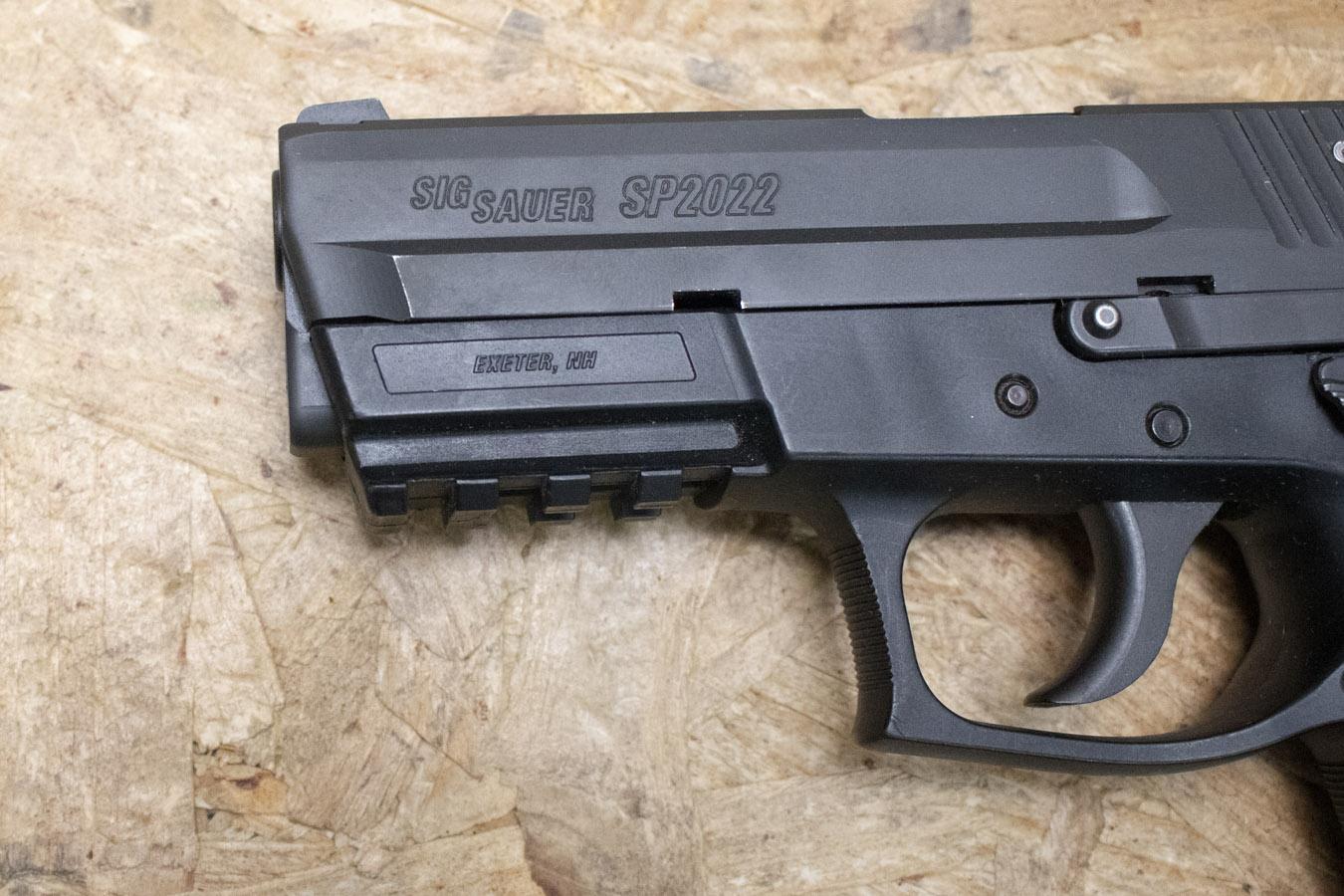 SIG SAUER SP2022 40 S&W Police Trade-In Pistol with Polymer Frame