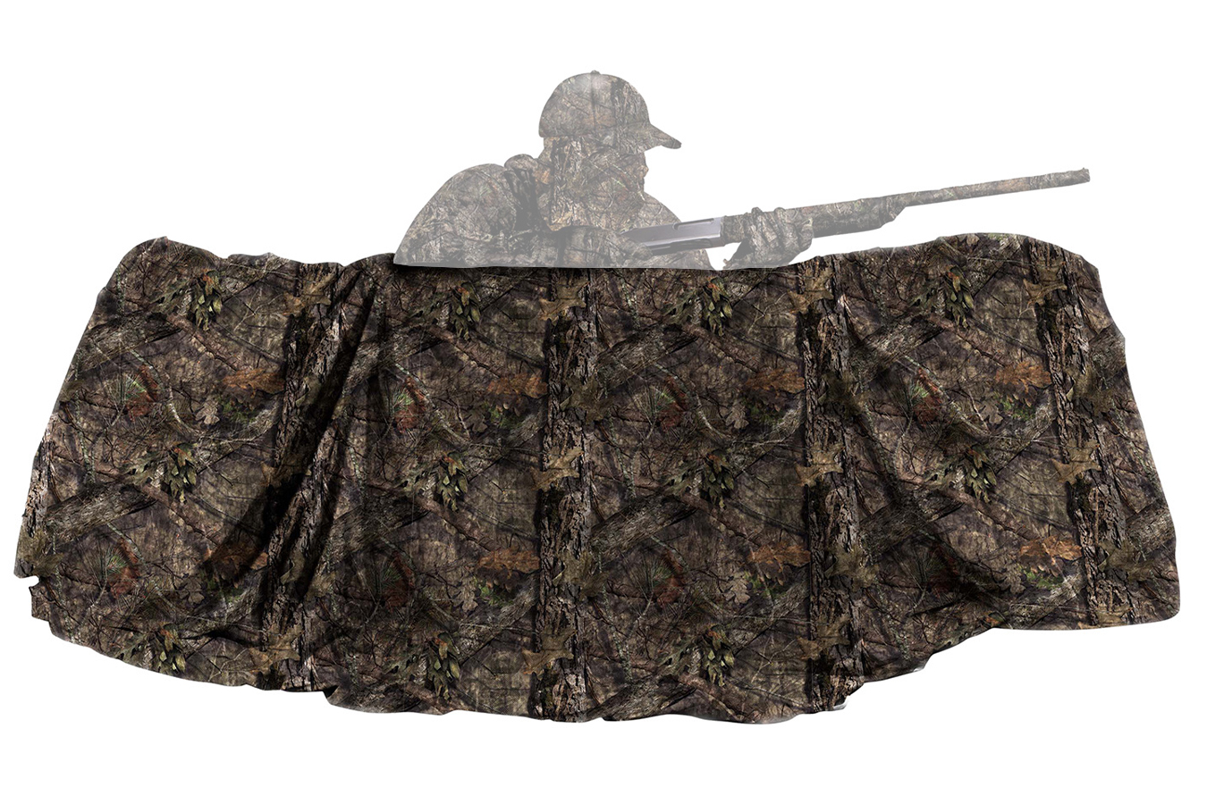 ALLEN COMPANY Tough Mesh Netting Mossy Oak Break-Up Country 12' L x 56