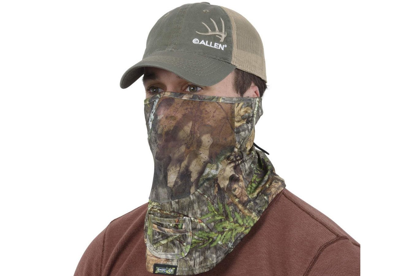 ALLEN COMPANY Shocker Neck Gaiter in Mossy Oak Obsession