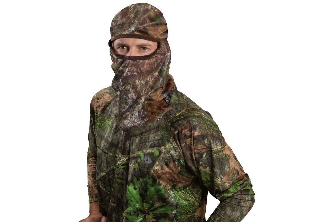 ALLEN COMPANY Vanish Visa Form Head Net - Mossy Oak Obsession