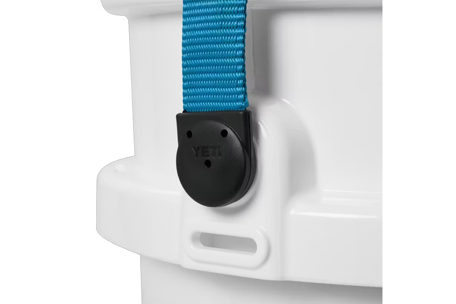 YETI COOLERS Loadout Bucket 20th Anniversary white Blue