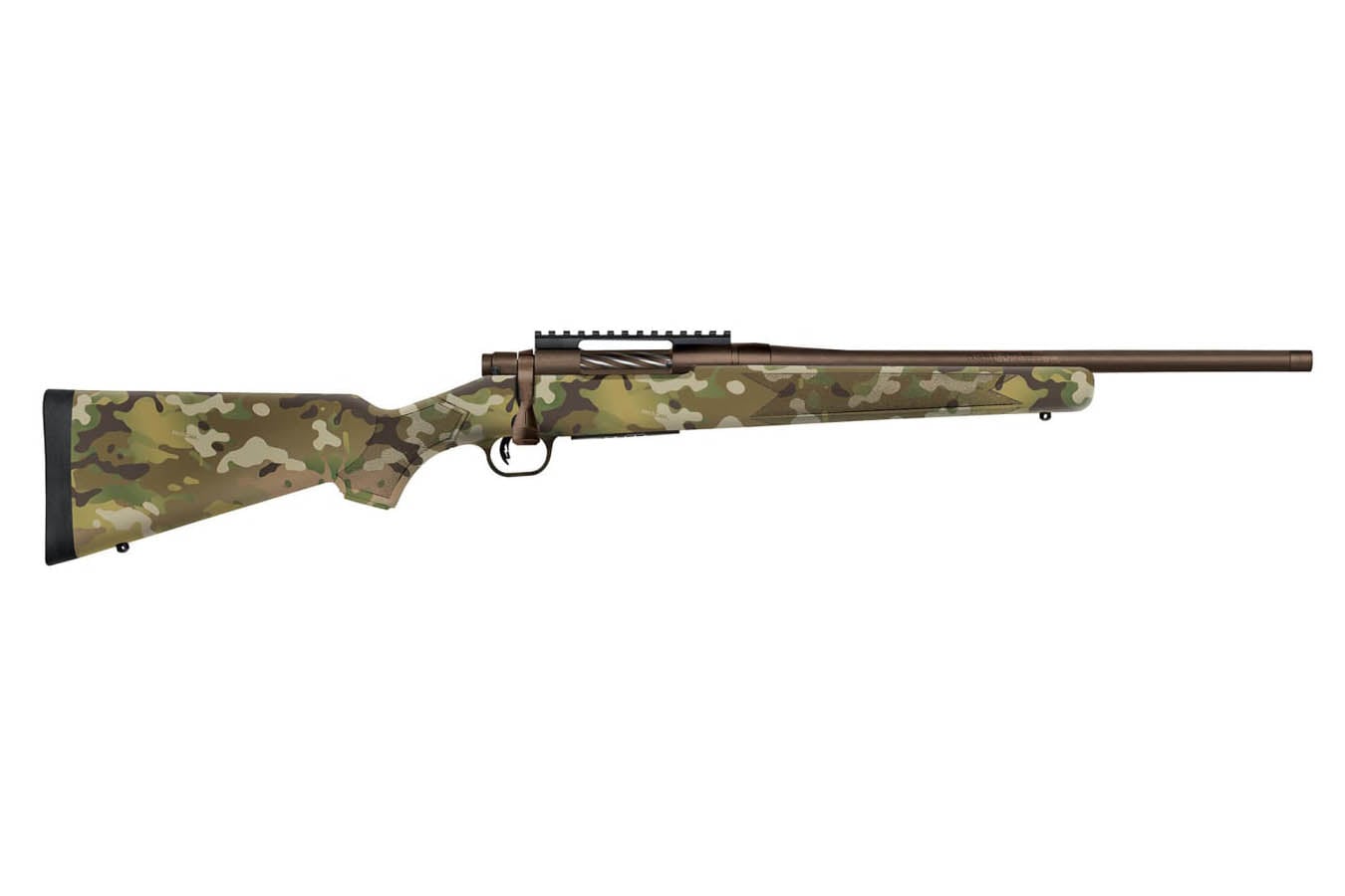 MOSSBERG Patriot 450 Bushmaster Bolt-Action Rifle with MultiCam Stock and 18 Inch Threaded Barrel