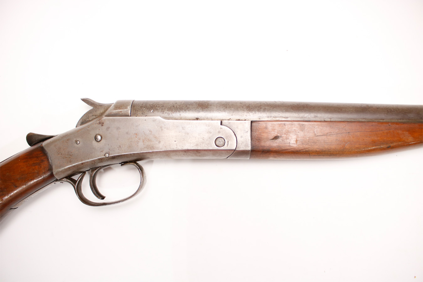 AMERICAN GUN COMPANY Top Break Police Trade-in Single-Shot 12-Gauge Shotgun