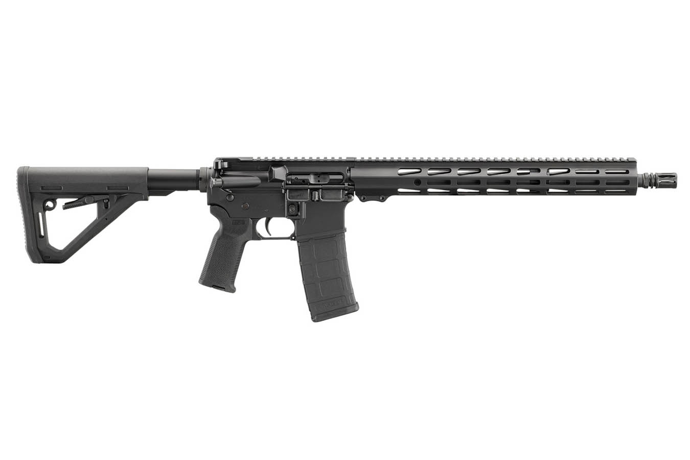 RUGER Harrier 5.56 NATO Semi-Automatic AR-15 Rifle with 16 Inch Barrel and Full Free-Float M-LOK Handguard