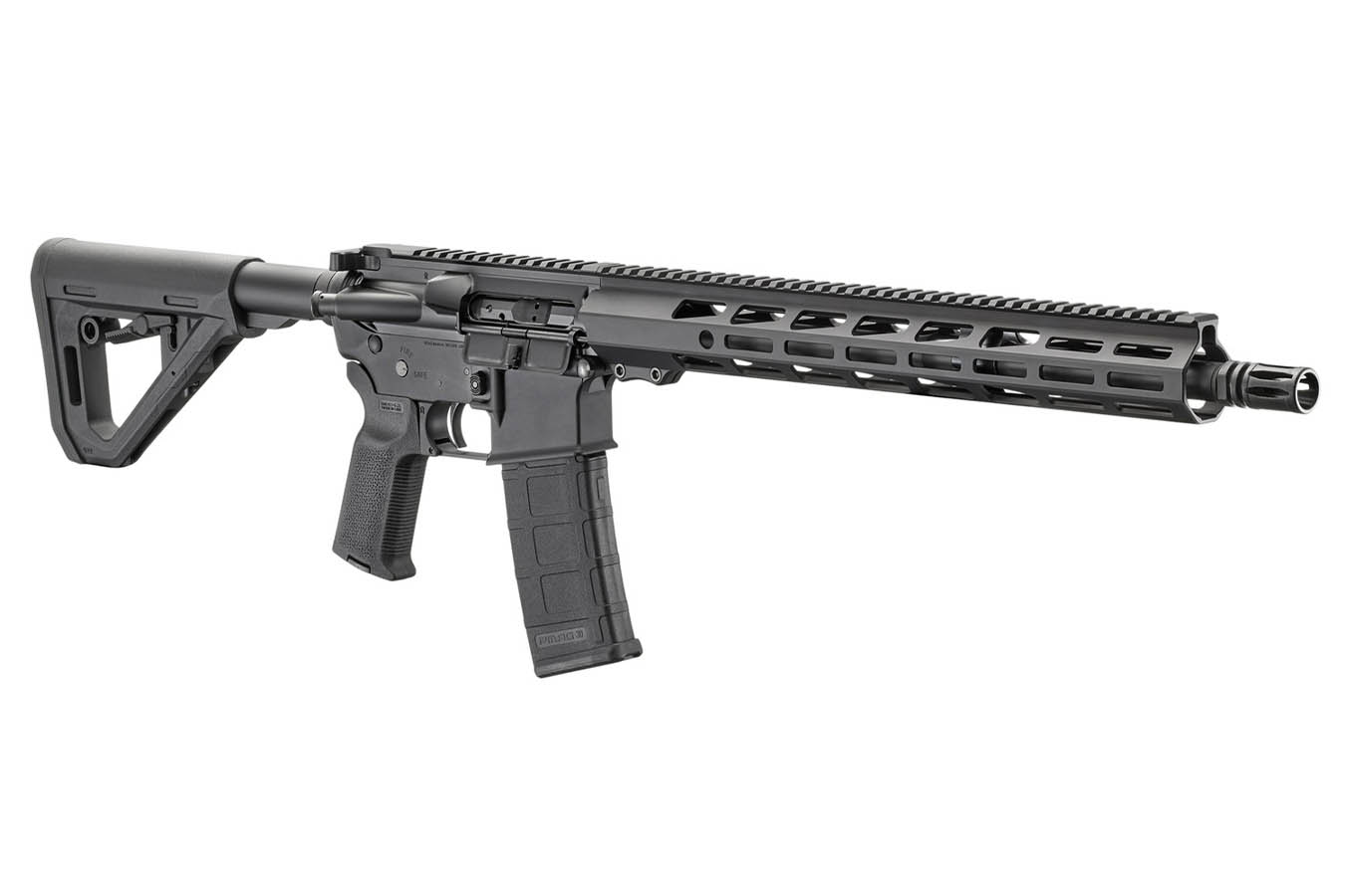 RUGER Harrier 5.56 NATO Semi-Automatic AR-15 Rifle with 16 Inch Barrel and Full Free-Float M-LOK Handguard