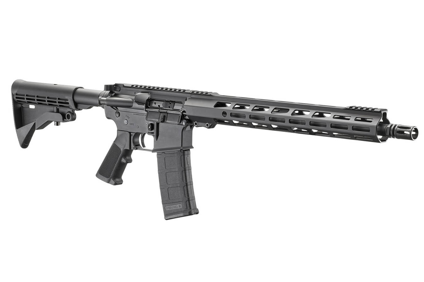 RUGER Harrier 5.56mm Semi-Automatic AR-15 Rifle with 16 Inch Barrel and Partial Free-Float M-LOK Handguard
