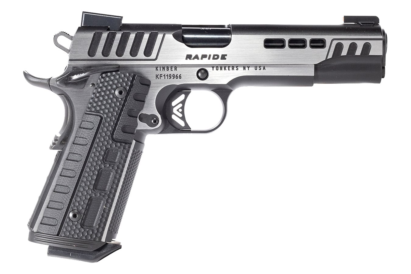 KIMBER Rapide Scorpius 1911 9mm Pistol with TruGlo Pro XFT Sights and Black Finish