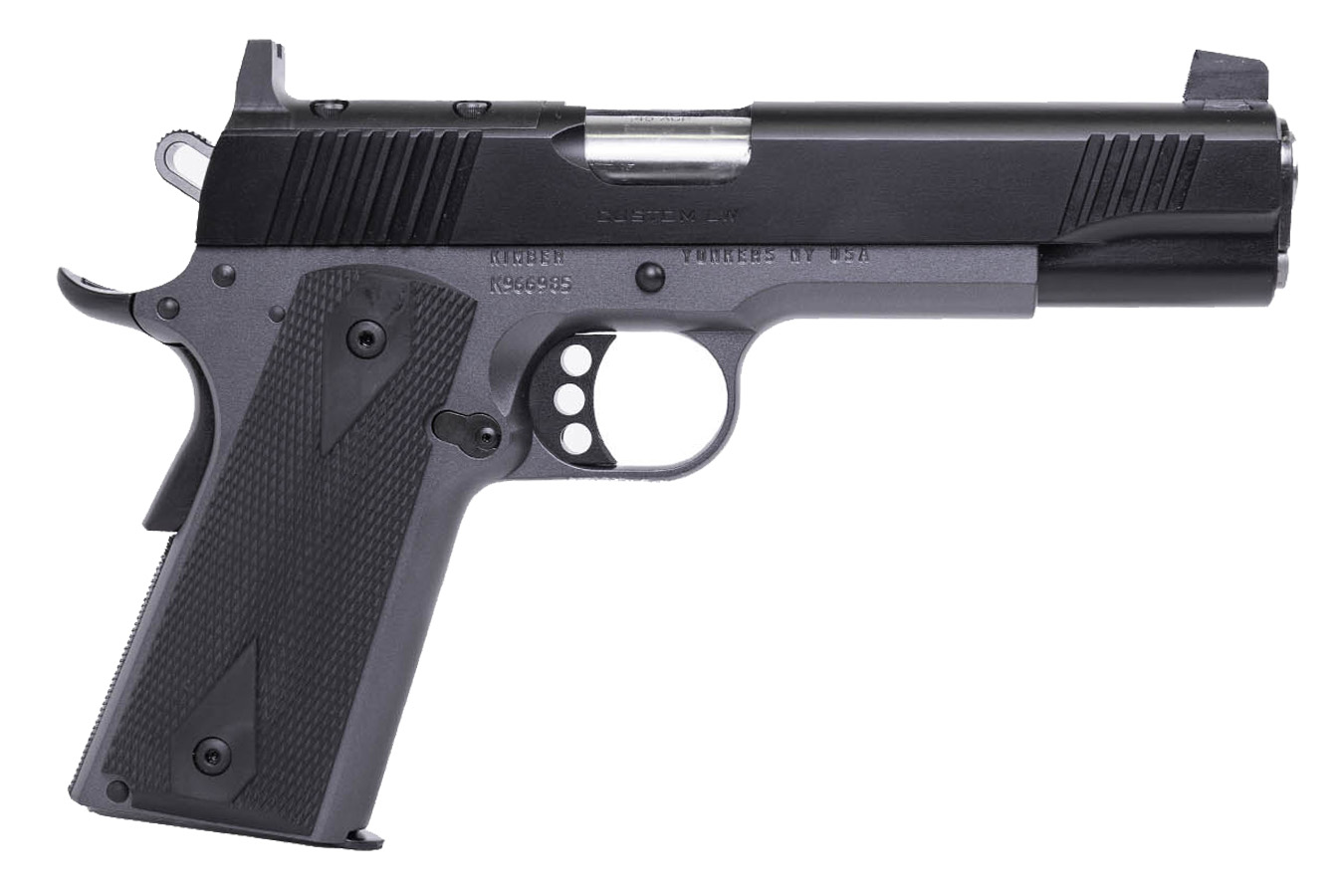 KIMBER Custom LW Shadow Ghost 1911 45 ACP Pistol Optic Ready and 2-Tone Finish