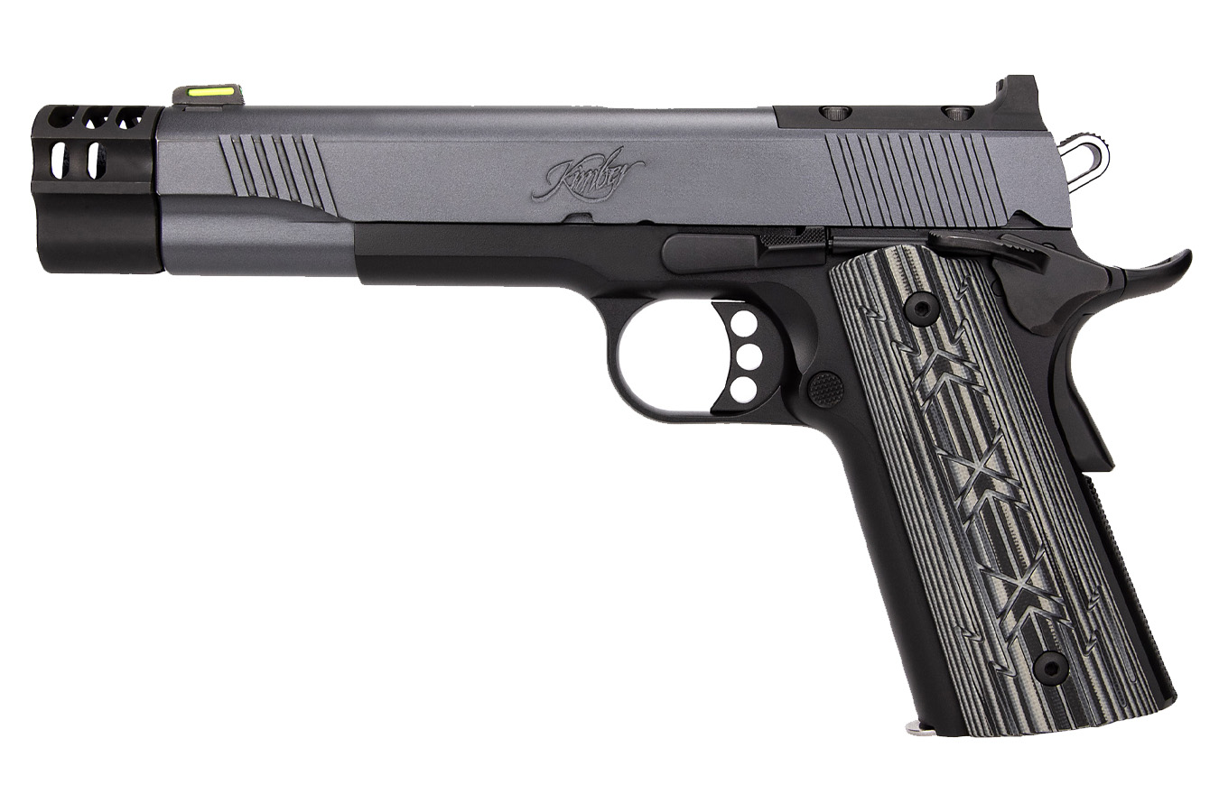 KIMBER 1911 Comp X Hunter 10mm Semi-Auto Pistol with 5 Inch Barrel and Compensator