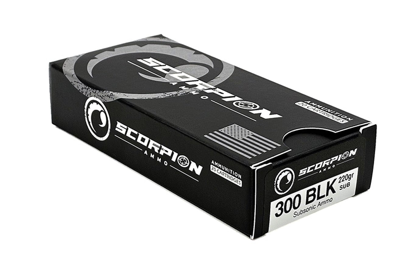 SCORPION 300 Blackout 220 gr Subsonic 20/Box