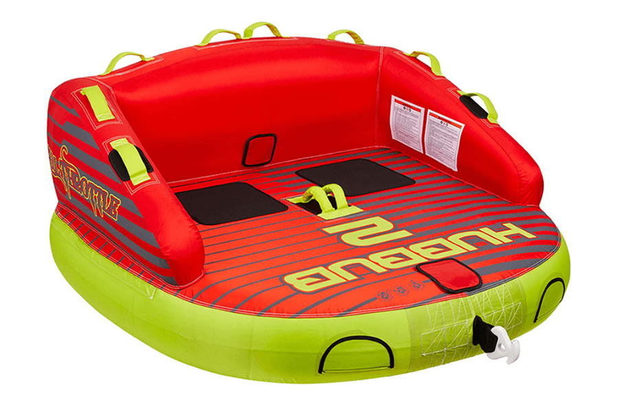 Shop Full Throttle Hubbub 2 Towable Tube 2-Rider Red for Sale | Online ...