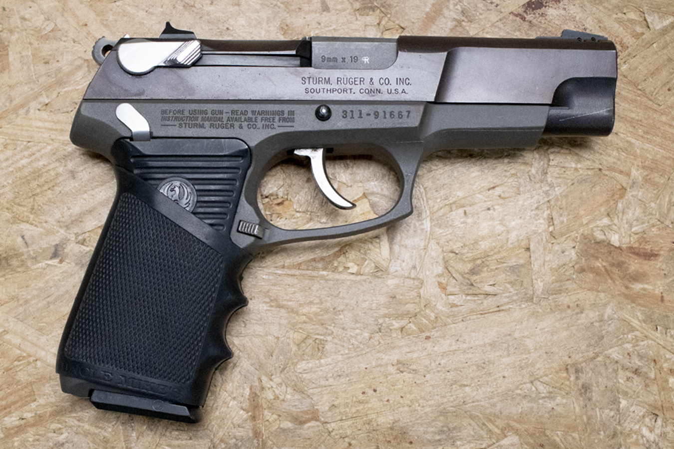 RUGER P89 9mm Police Trade-in Pistol