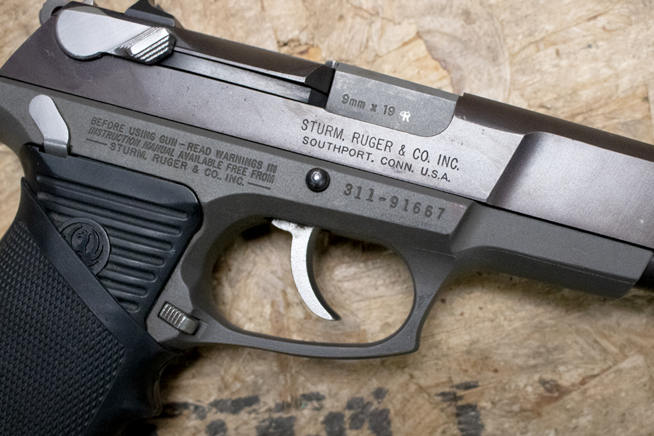 RUGER P89 9mm Police Trade-in Pistol