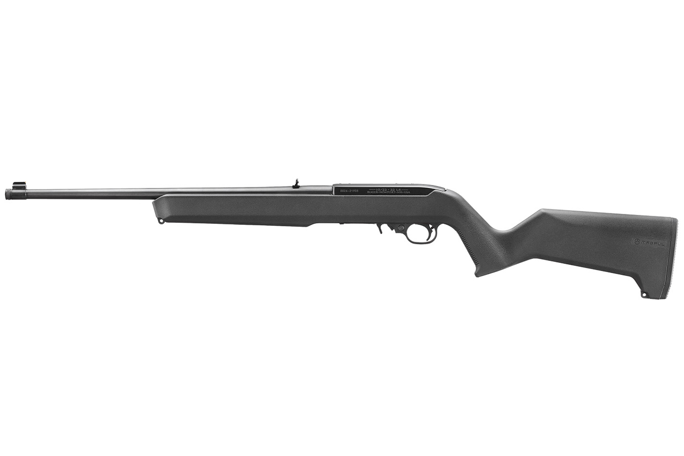 RUGER 10/22 22LR Semi-Auto Rifle with Magpul MOE X-22 Stock