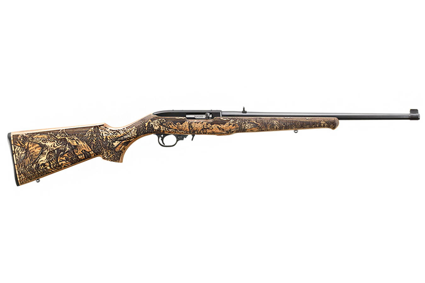 RUGER 10/22 22LR Grizzly Scene Laminate Special Edition Rifle