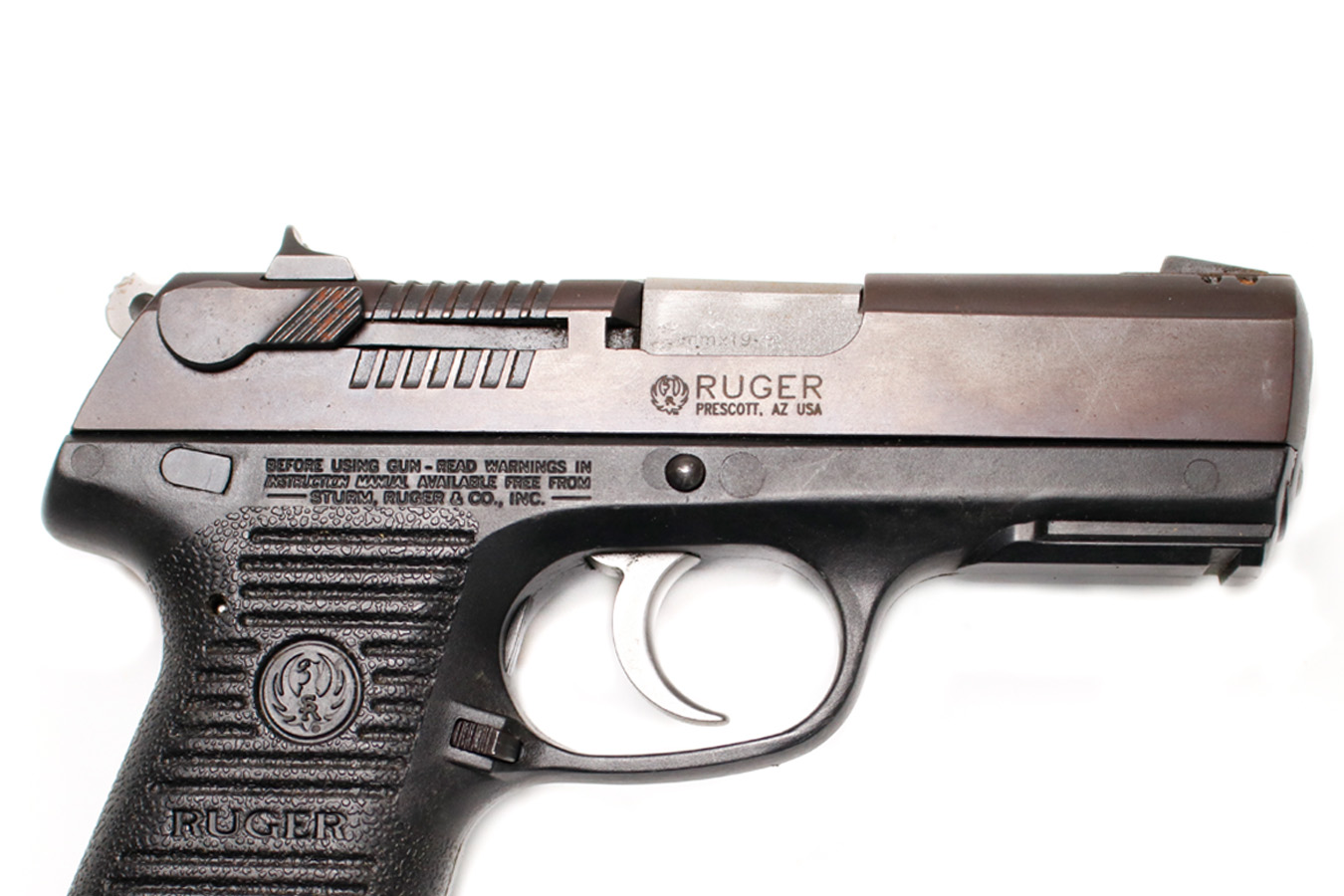 RUGER P95 9mm Police Trade-In Pistol (Magazine Not Included)