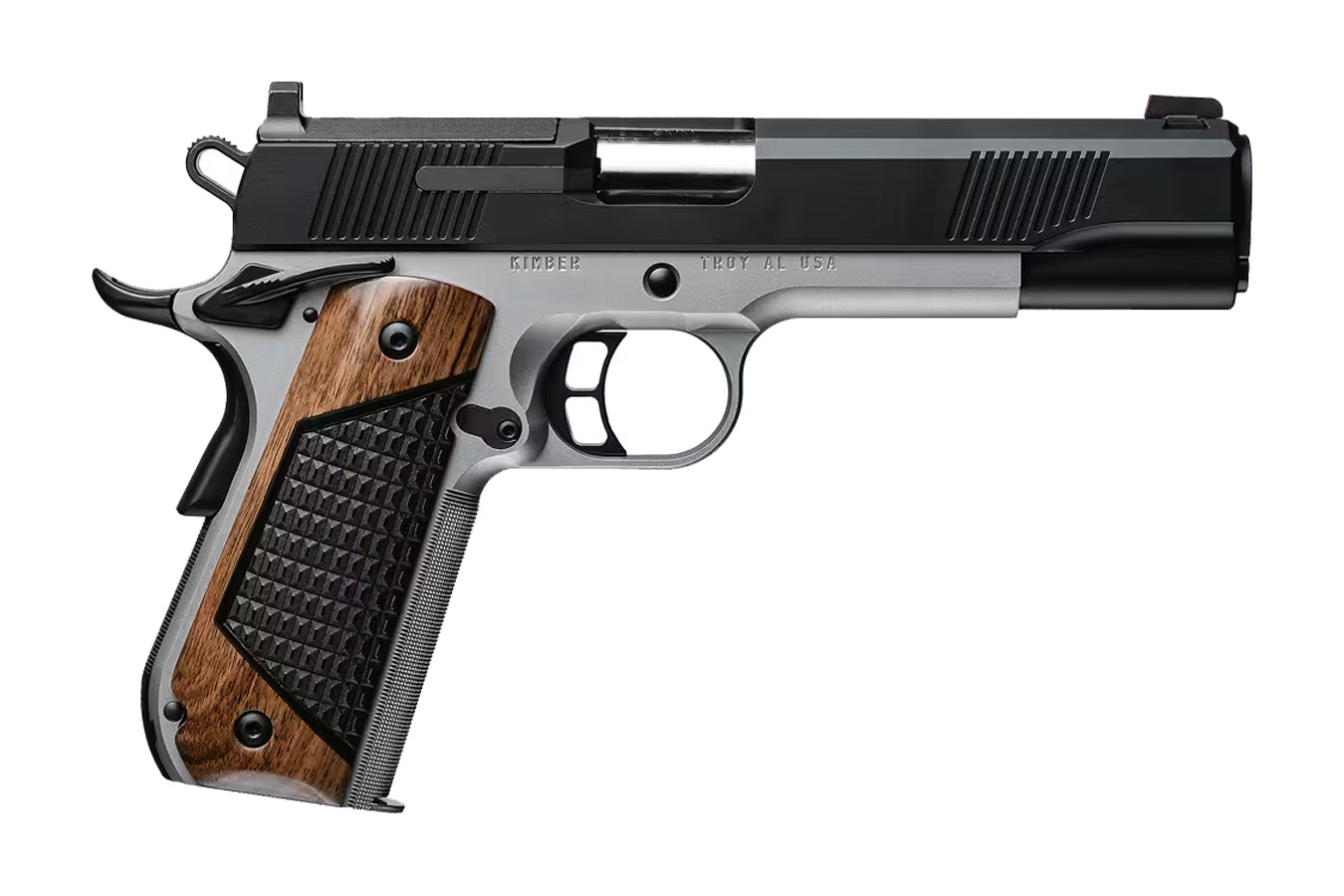 KIMBER Custom II Gen II 9mm Luger Pistol with Black Walnut w/G10 Insert Grips