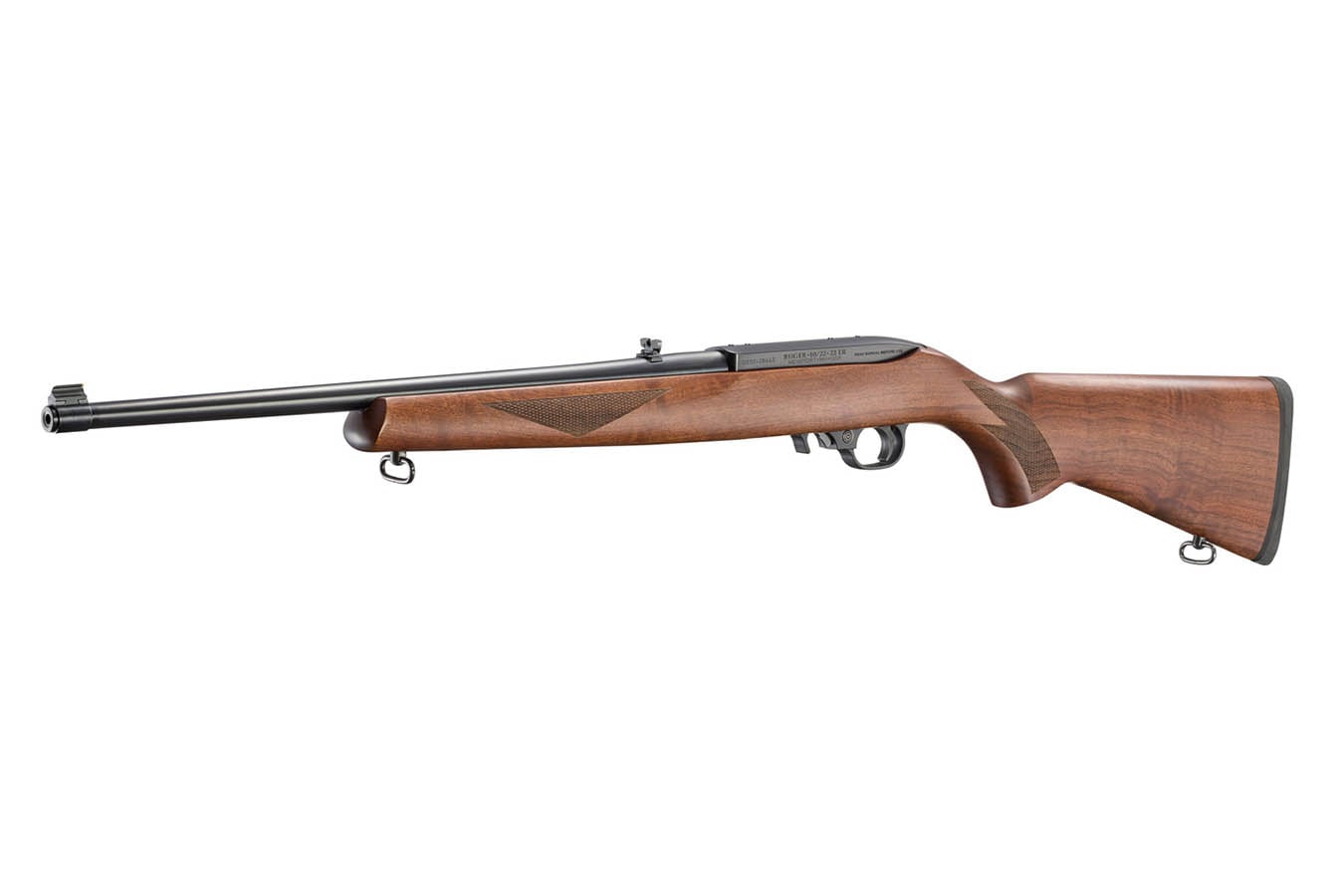 RUGER 10/22 22LR Semi-Auto Rifle with Walnut Stock and BX-Trigger