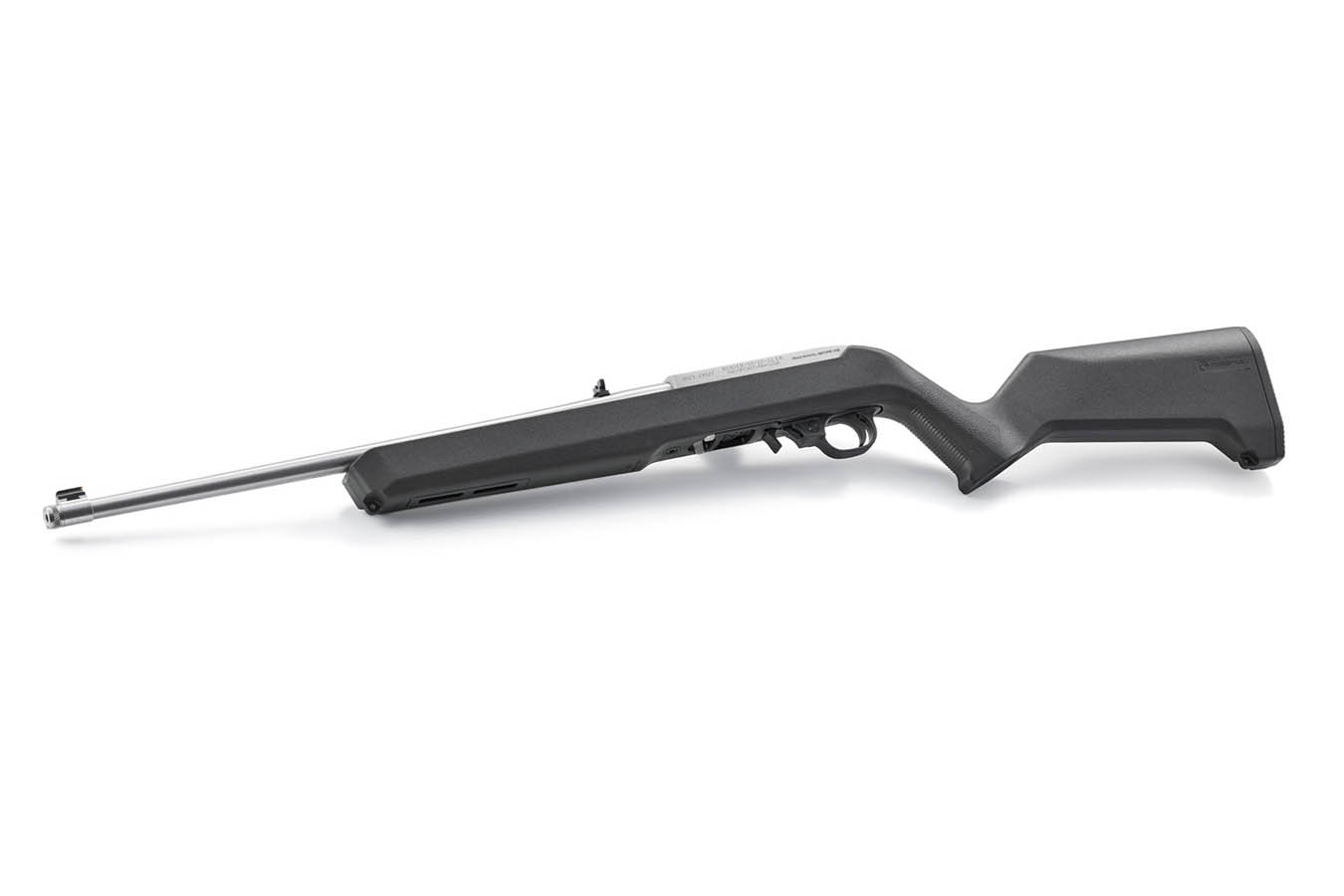 RUGER 10/22 22LR Semi-Auto Rifle with 18.5 Inch Threaded Stainless Barrel, BX-Trigger and Magpul MOE X-22 Stock