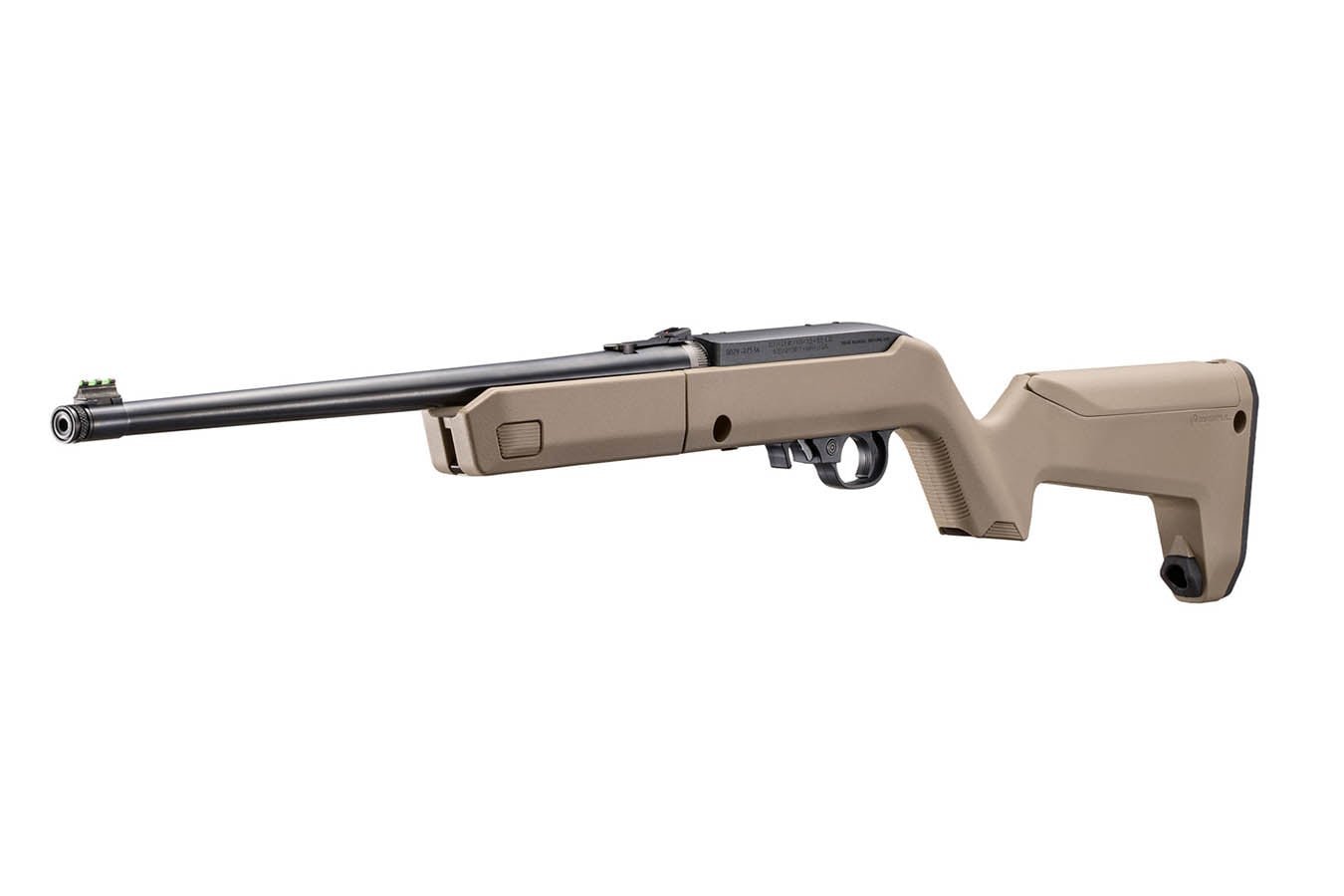 RUGER 10/22 Takedown 22LR Semi-Auto Rifle with Magpul X-22 FDE Backpacker Stock and BX Trigger
