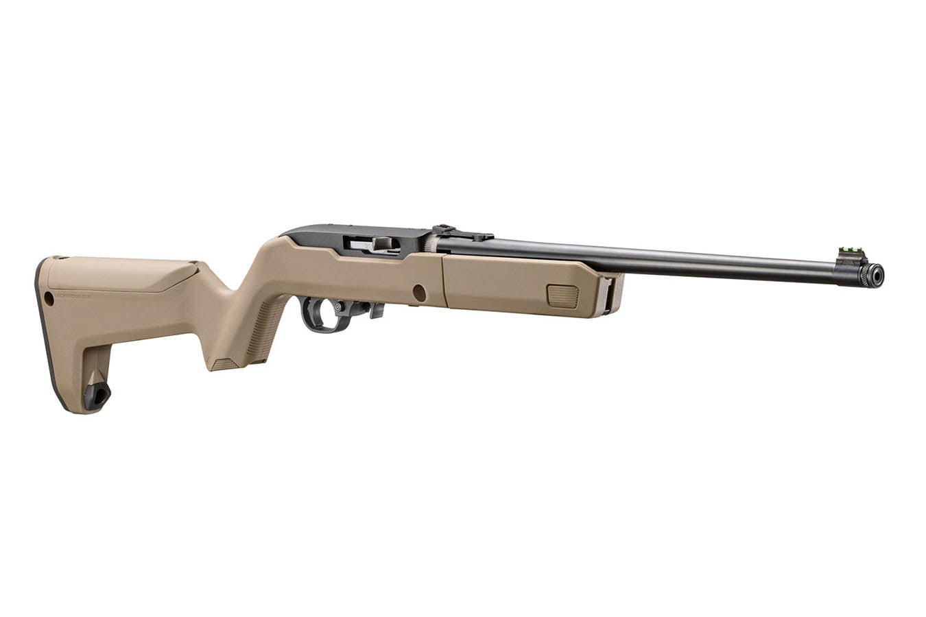 RUGER 10/22 Takedown 22LR Semi-Auto Rifle with Magpul X-22 FDE Backpacker Stock and BX Trigger