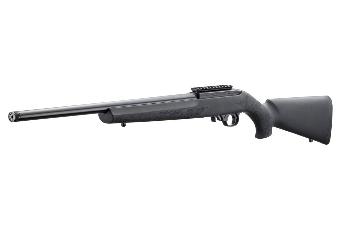 RUGER 10/22 22LR Semi-Auto Rifle with 20 Inch Threaded Barrel and Hogue OverMolded Stock