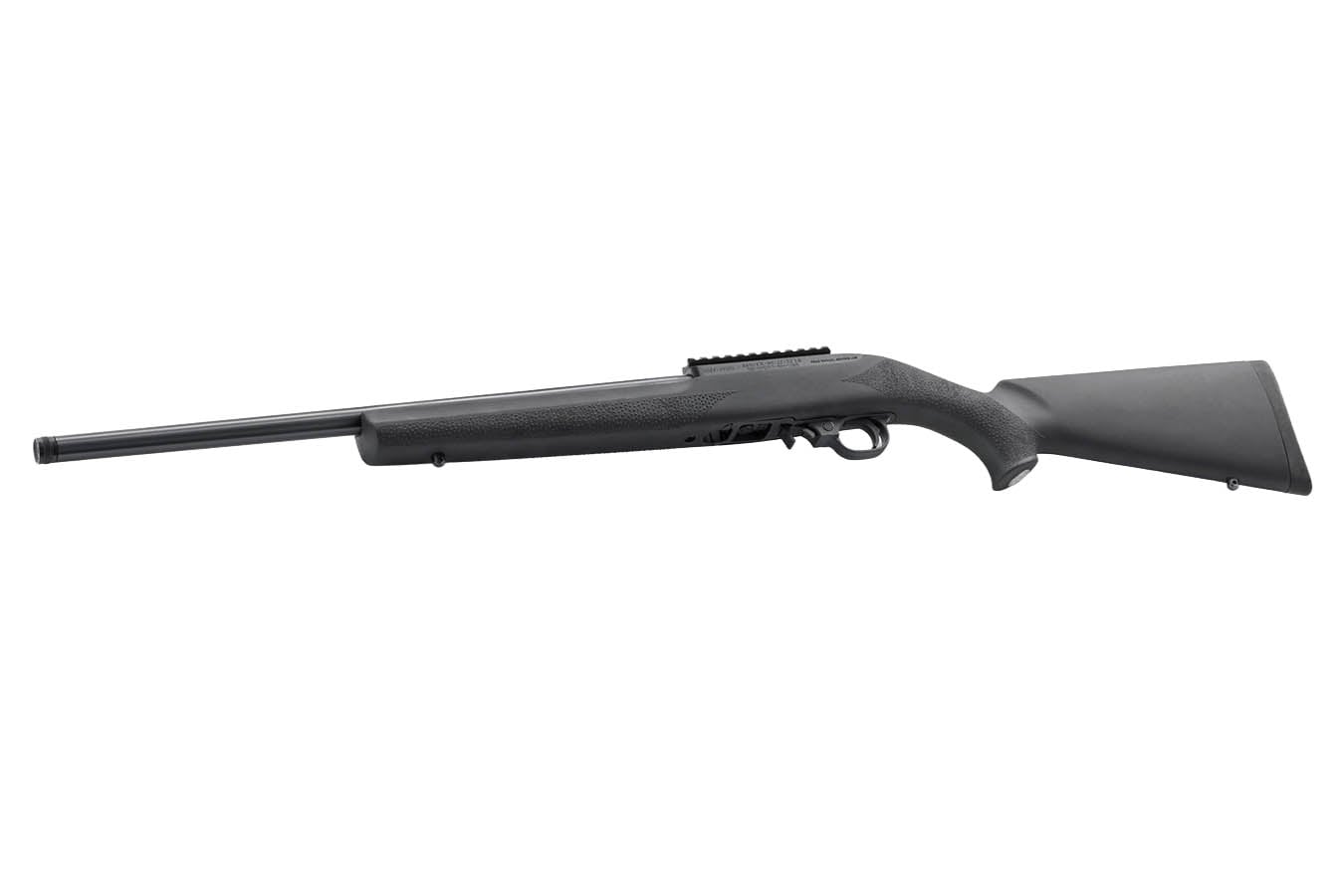 RUGER 10/22 22LR Semi-Auto Rifle with 20 Inch Threaded Barrel and Hogue OverMolded Stock
