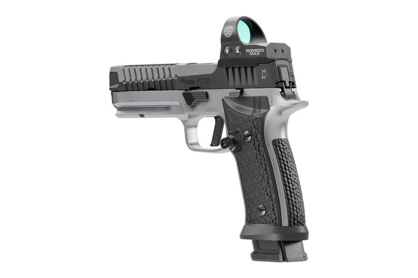 SIG SAUER P320-MAX SXG 9mm Semi-Auto Pistol with ROMEO3 Max Red Dot Optic