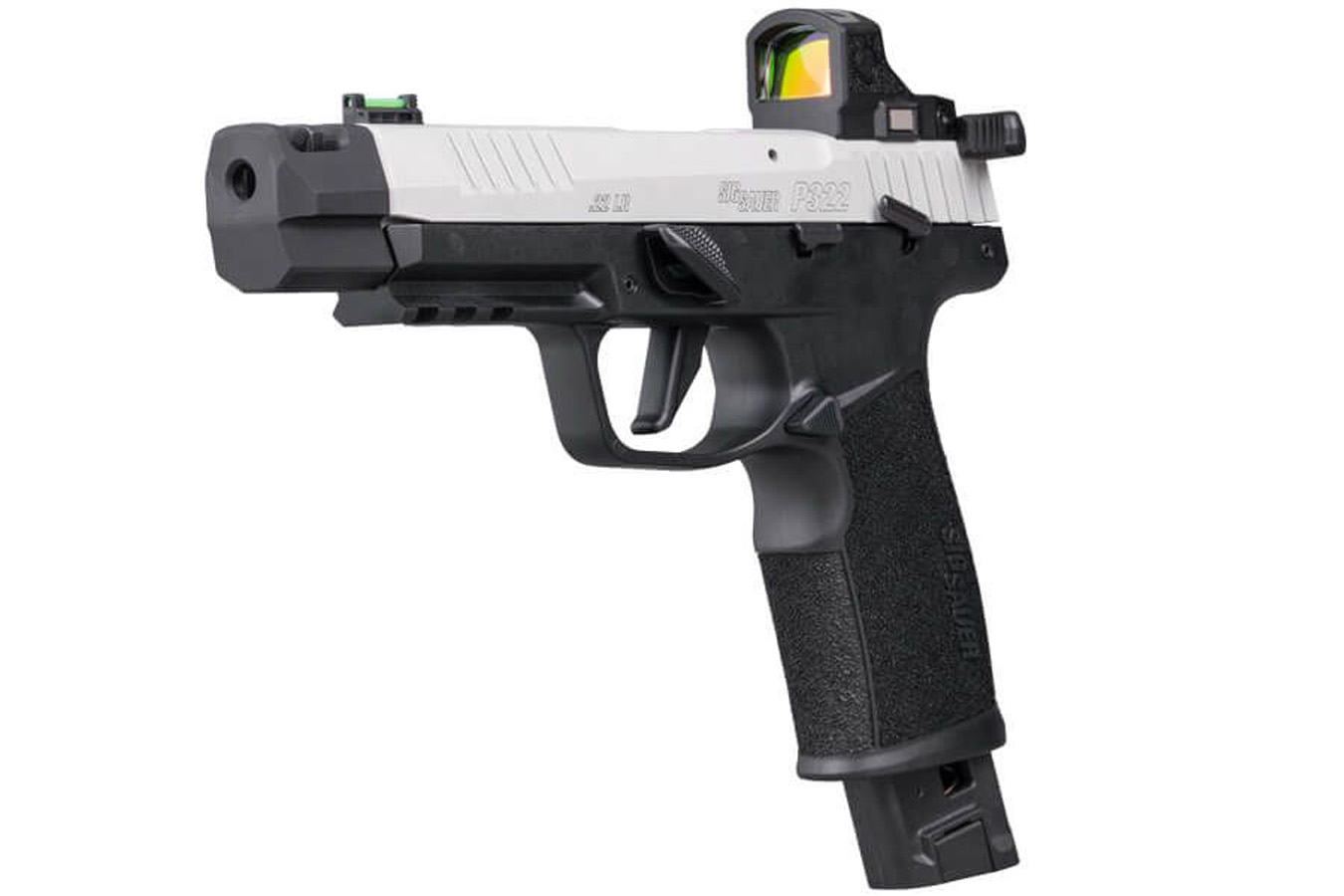 SIG SAUER P322 Competition 22LR Optic Ready Rimfire Pistol with Compensator and ROMEO RS Compact Red Dot