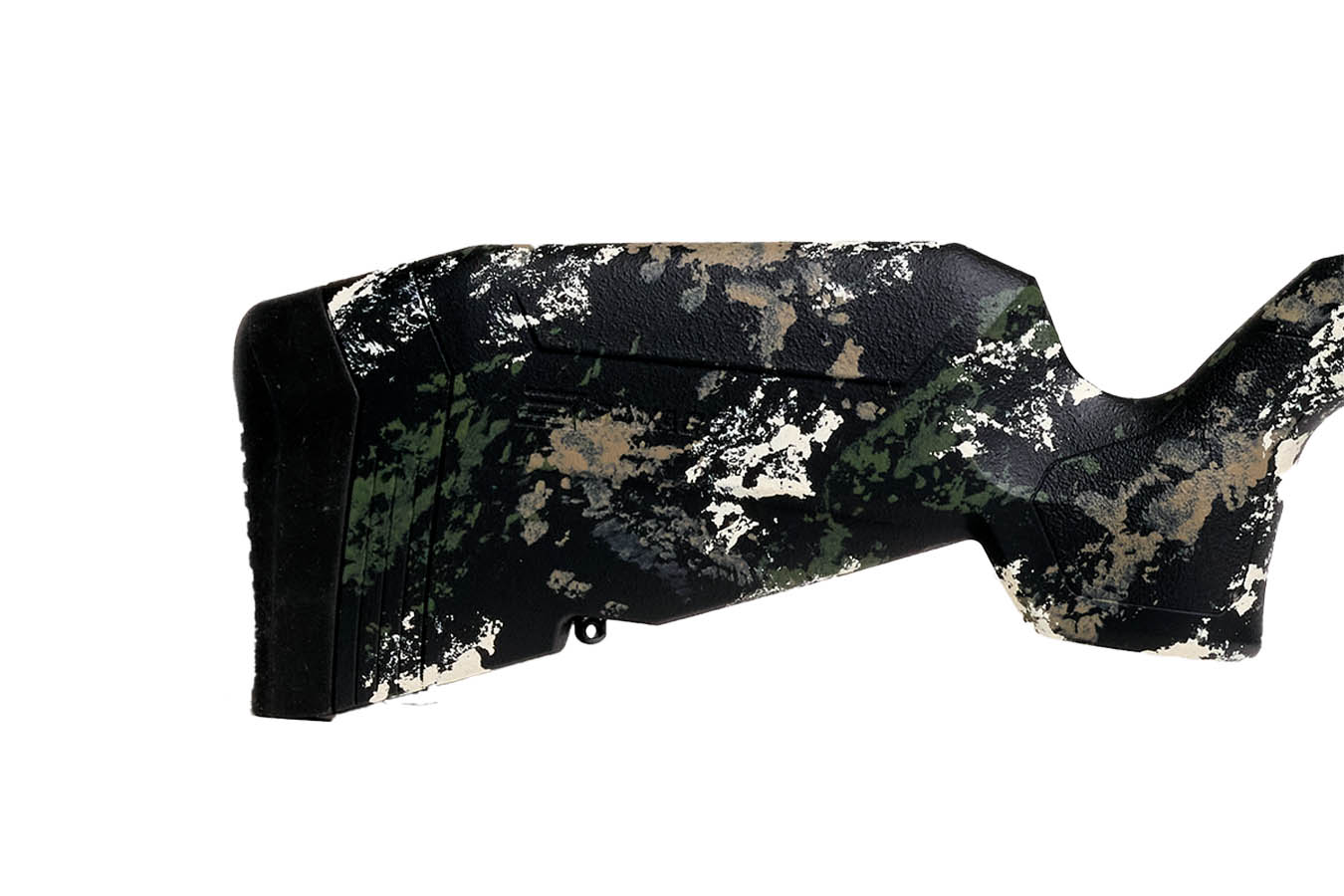 SAVAGE Axis 2 Pro 223 Rem Bolt-Action Rifle with Forest SP Camo Stock and Gun Metal Bronze Spiral Fluted/Threaded Barrel