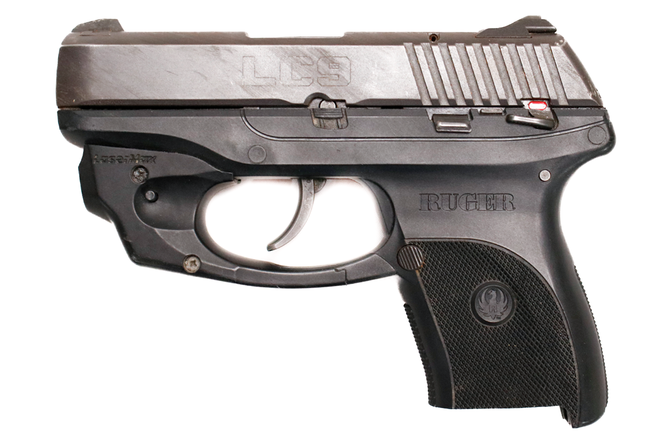 RUGER LC9 9mm Police Trade-In Pistol with Laser (Magazine Not Included)