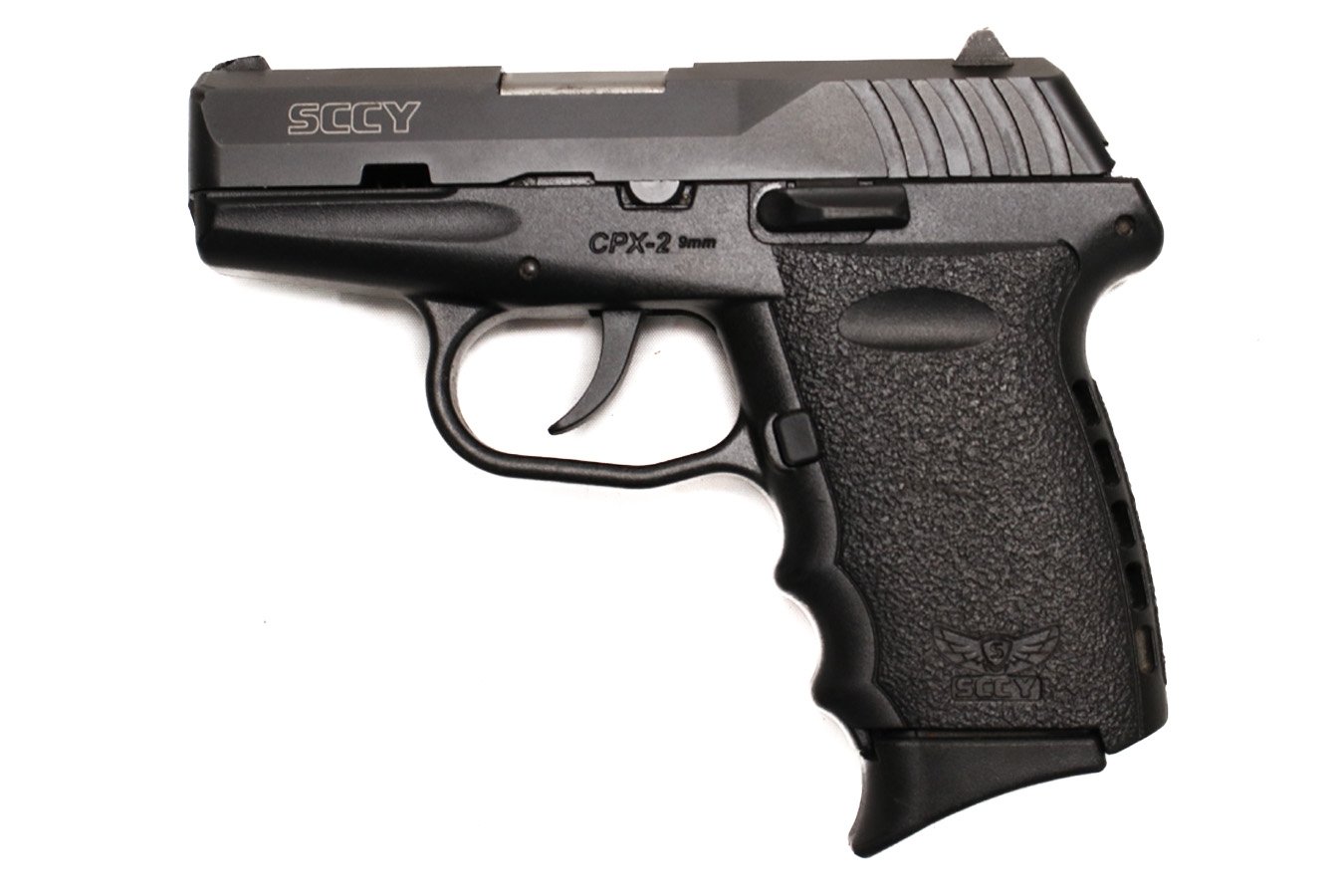 SCCY CPX-2 9mm Police Trade-In Pistol with Black Frame and Black Slide