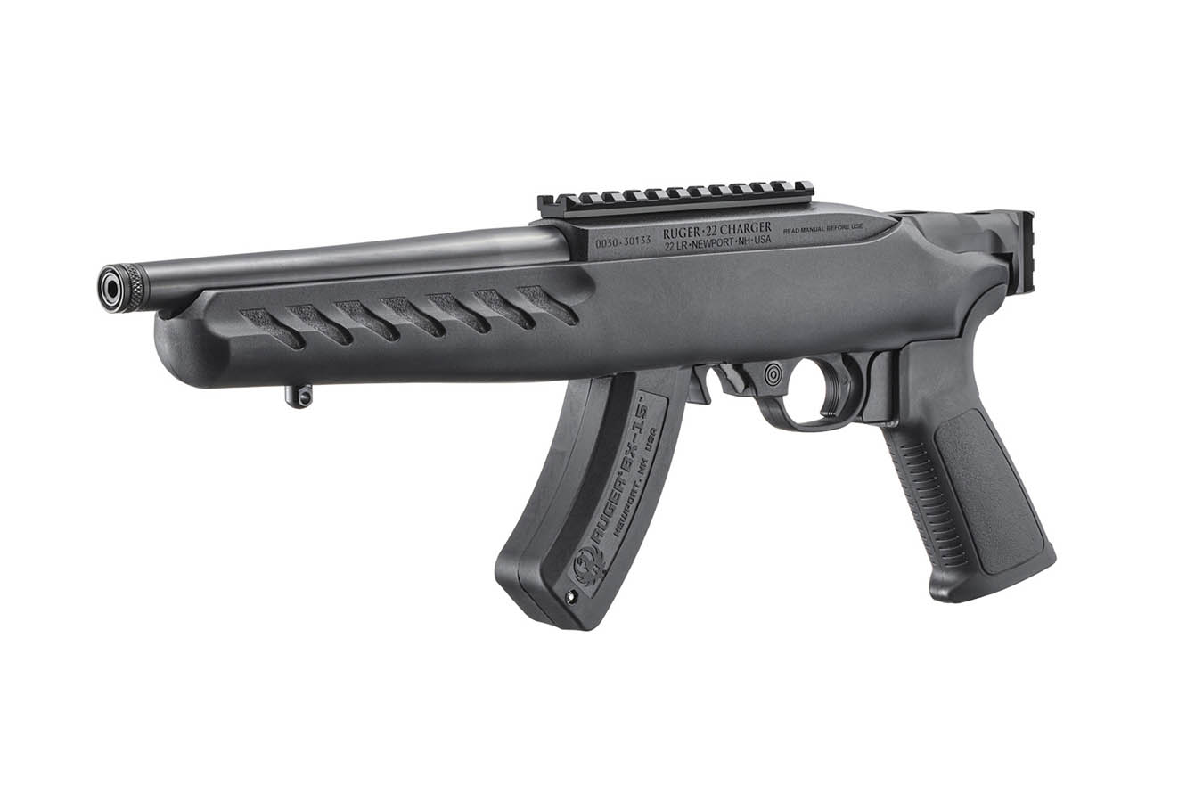 RUGER 22 Charger 22LR Rimfire Pistol with 8 Inch Threaded Barrel