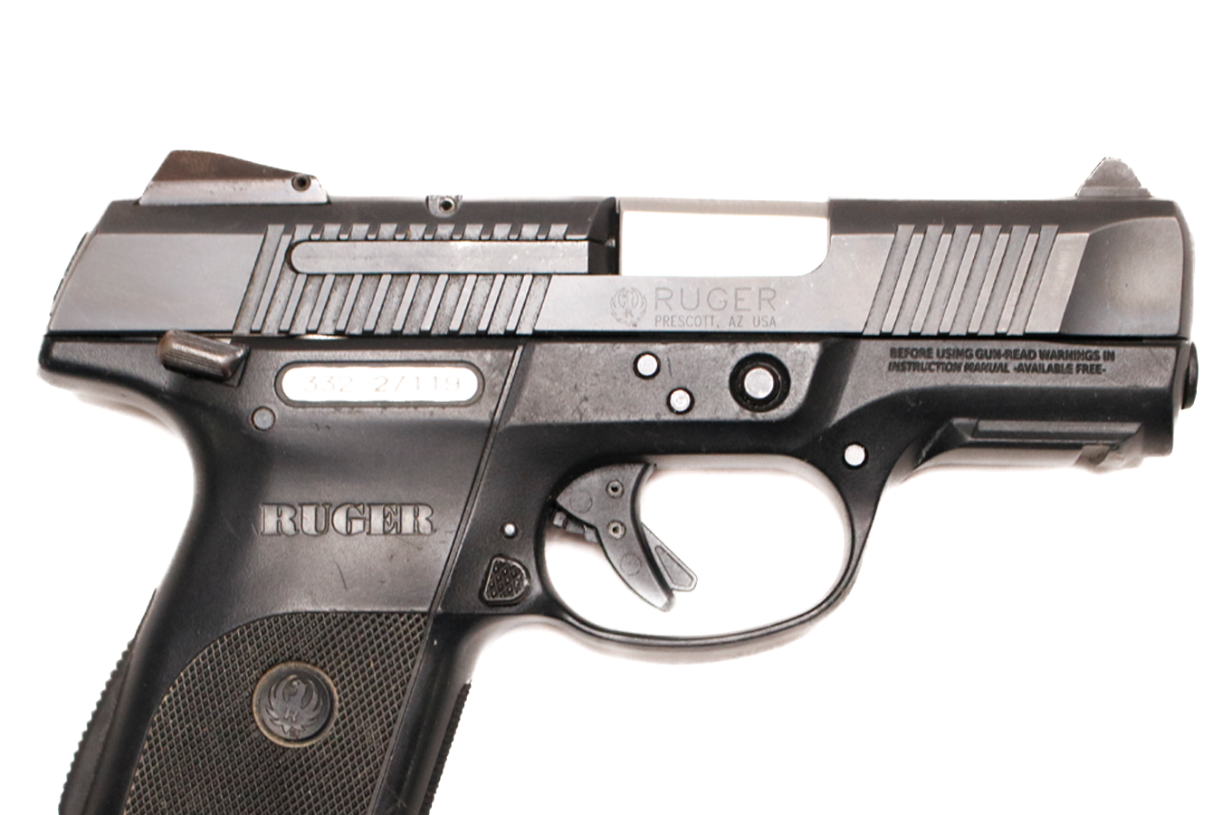 RUGER SR9C 9mm Police Trade-In Pistol